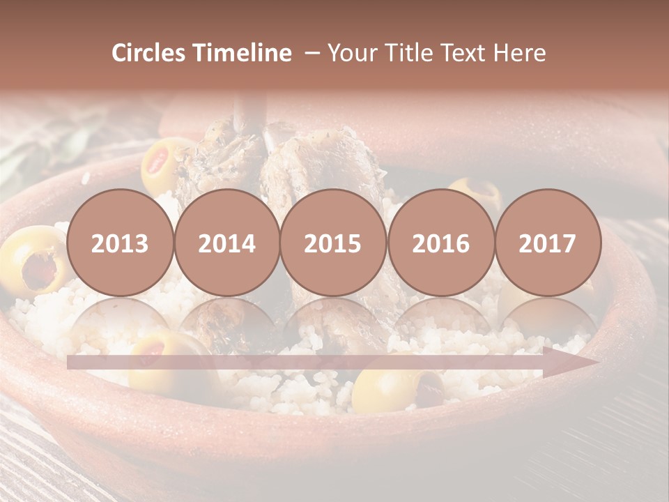 Oriental Lamb Dishware PowerPoint Template