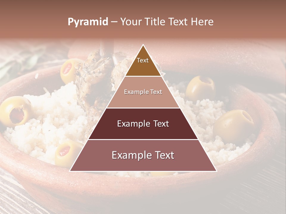 Oriental Lamb Dishware PowerPoint Template
