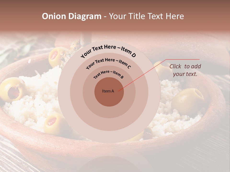 Oriental Lamb Dishware PowerPoint Template