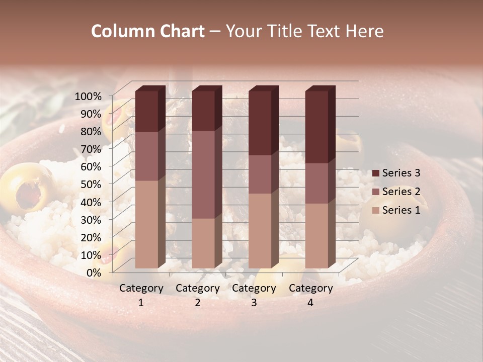 Oriental Lamb Dishware PowerPoint Template
