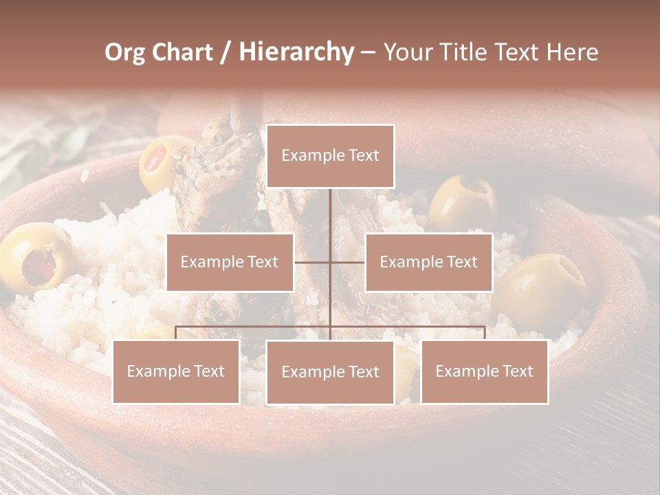Oriental Lamb Dishware PowerPoint Template