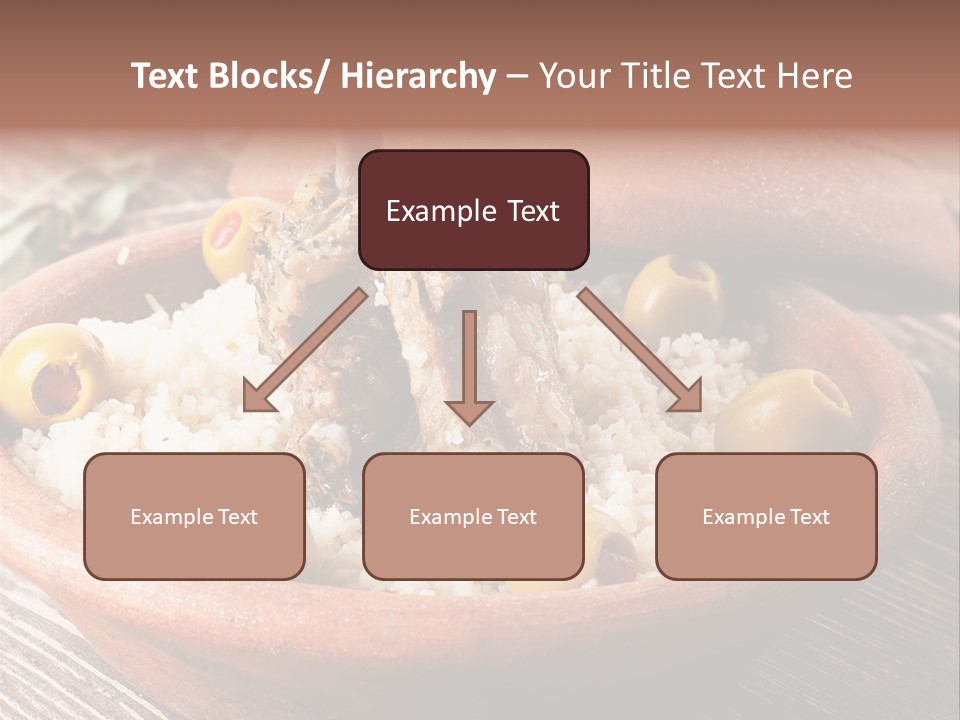 Oriental Lamb Dishware PowerPoint Template