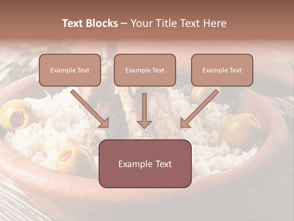 Oriental Lamb Dishware PowerPoint Template
