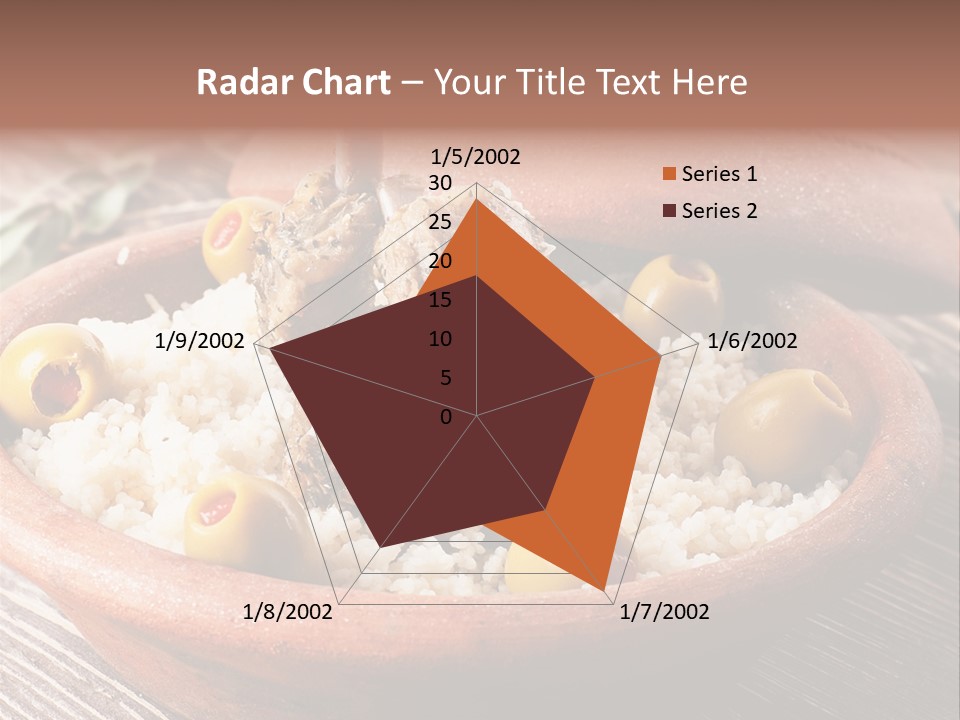 Oriental Lamb Dishware PowerPoint Template