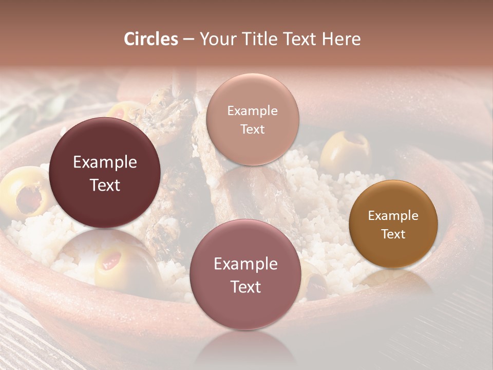 Oriental Lamb Dishware PowerPoint Template