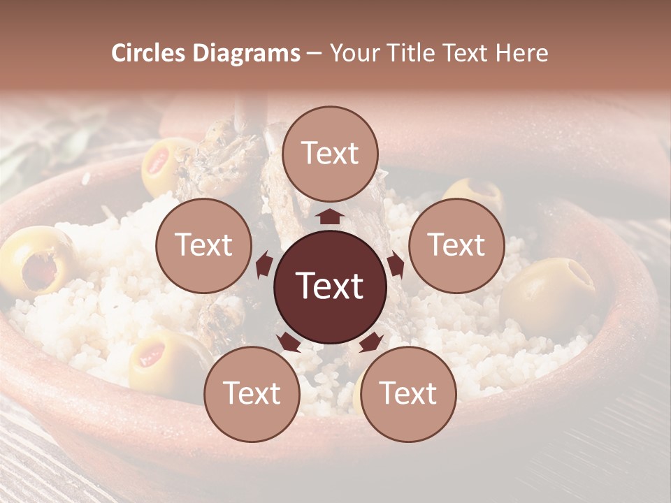 Oriental Lamb Dishware PowerPoint Template