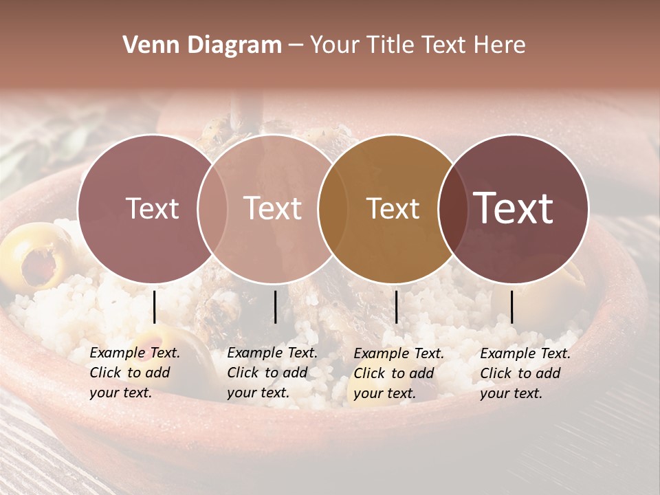 Oriental Lamb Dishware PowerPoint Template