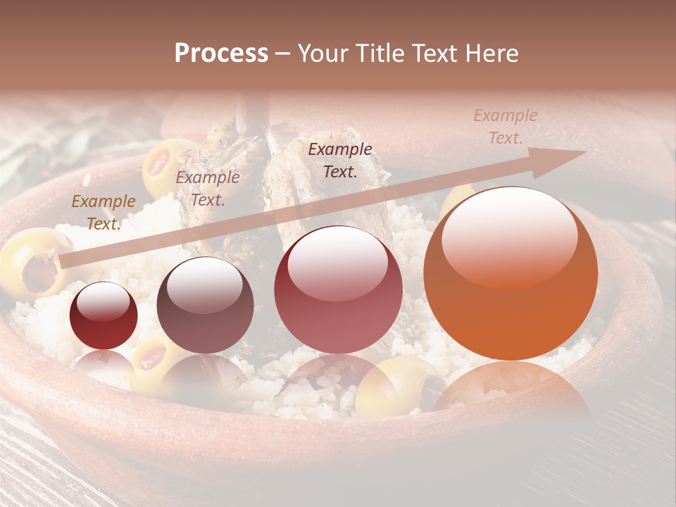 Oriental Lamb Dishware PowerPoint Template