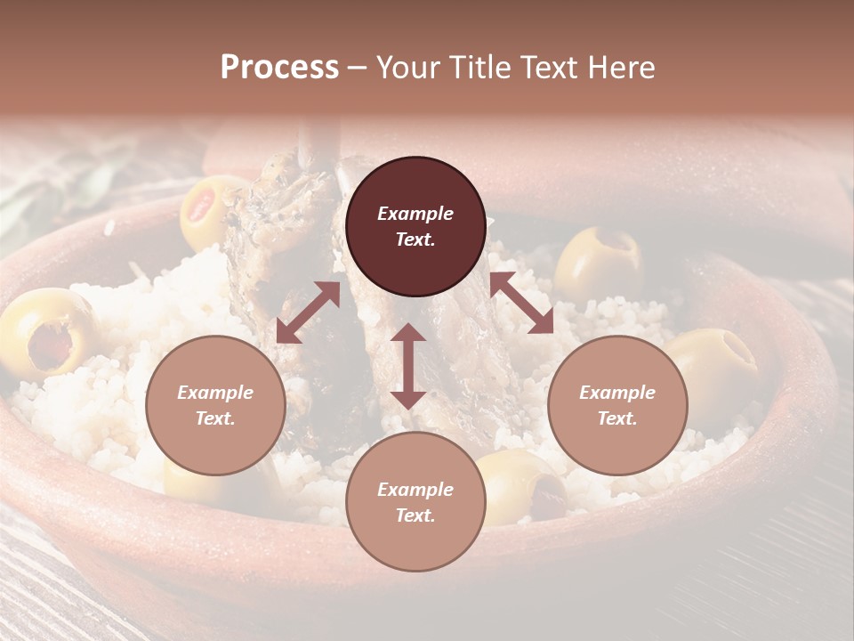 Oriental Lamb Dishware PowerPoint Template