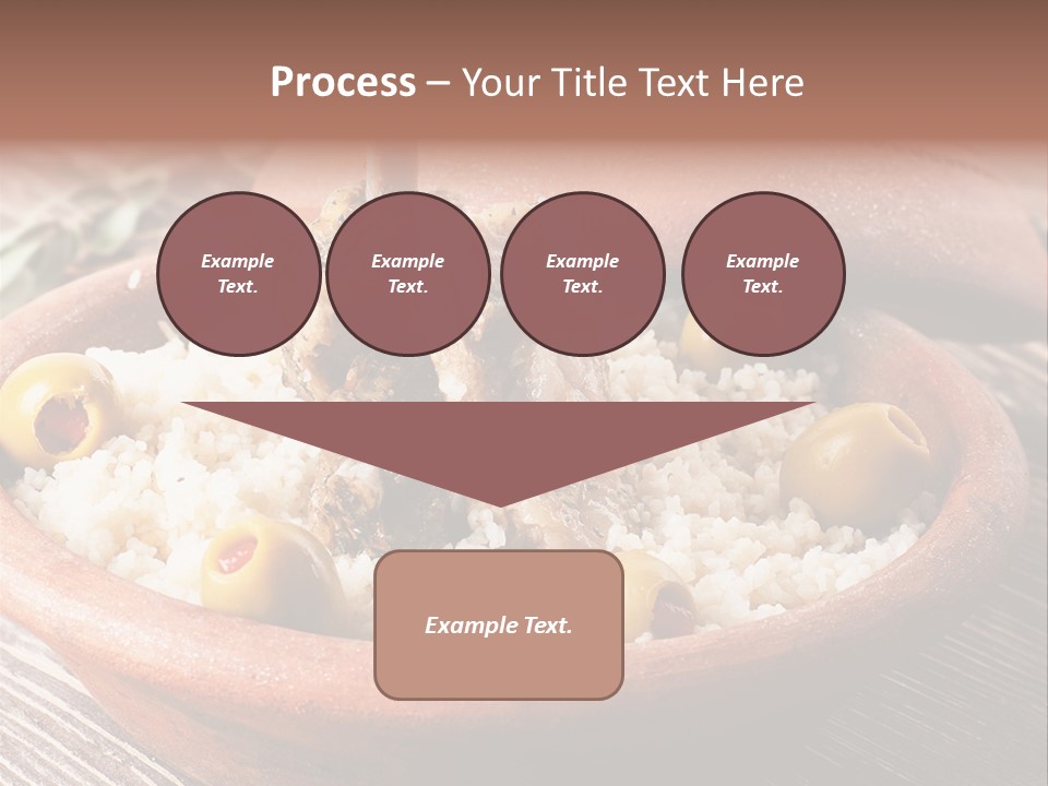 Oriental Lamb Dishware PowerPoint Template