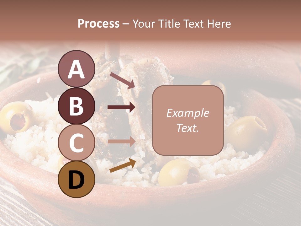 Oriental Lamb Dishware PowerPoint Template