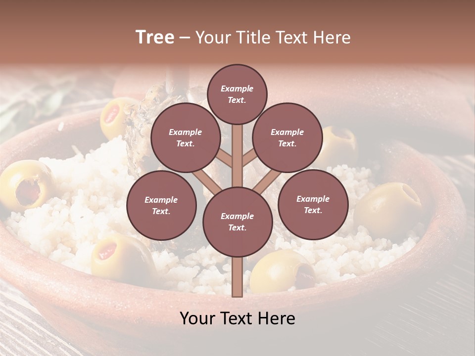 Oriental Lamb Dishware PowerPoint Template