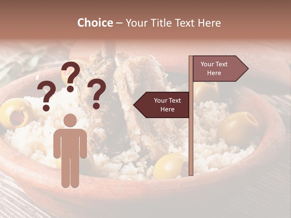 Oriental Lamb Dishware PowerPoint Template
