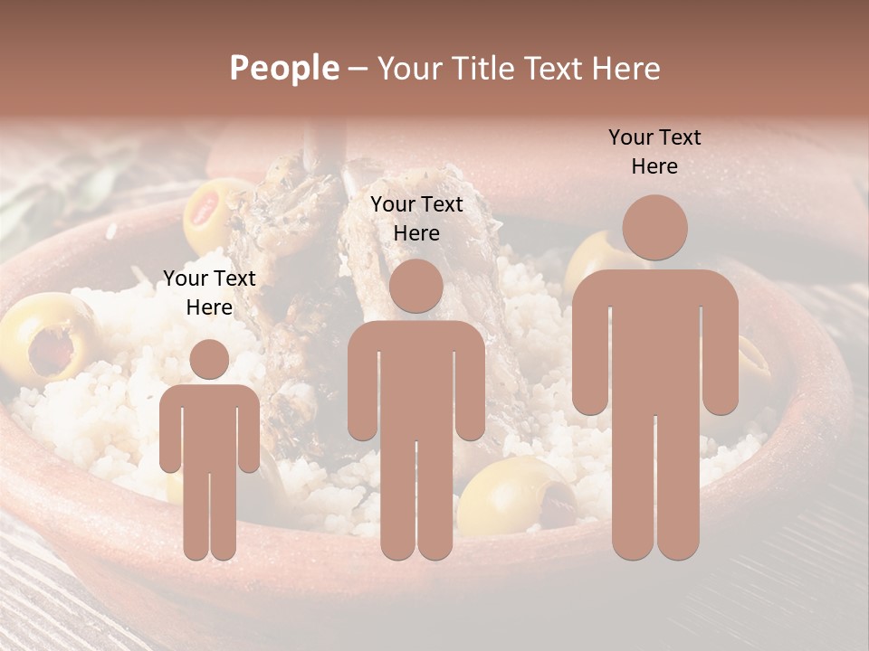 Oriental Lamb Dishware PowerPoint Template