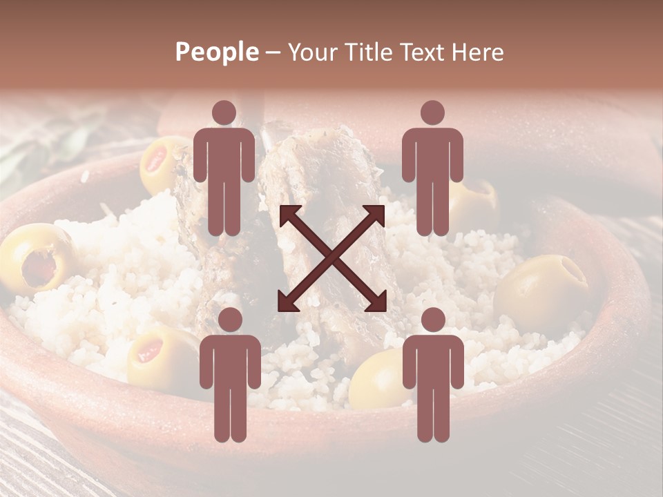 Oriental Lamb Dishware PowerPoint Template