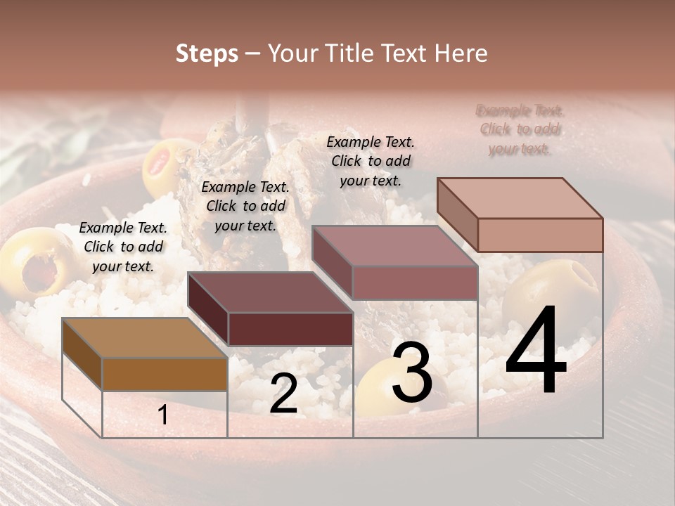 Oriental Lamb Dishware PowerPoint Template