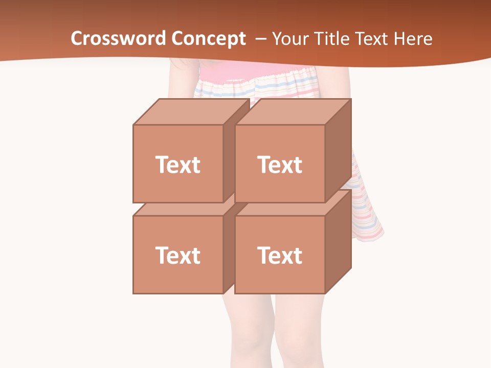 Portrait Red One PowerPoint Template