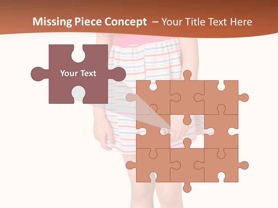 Portrait Red One PowerPoint Template