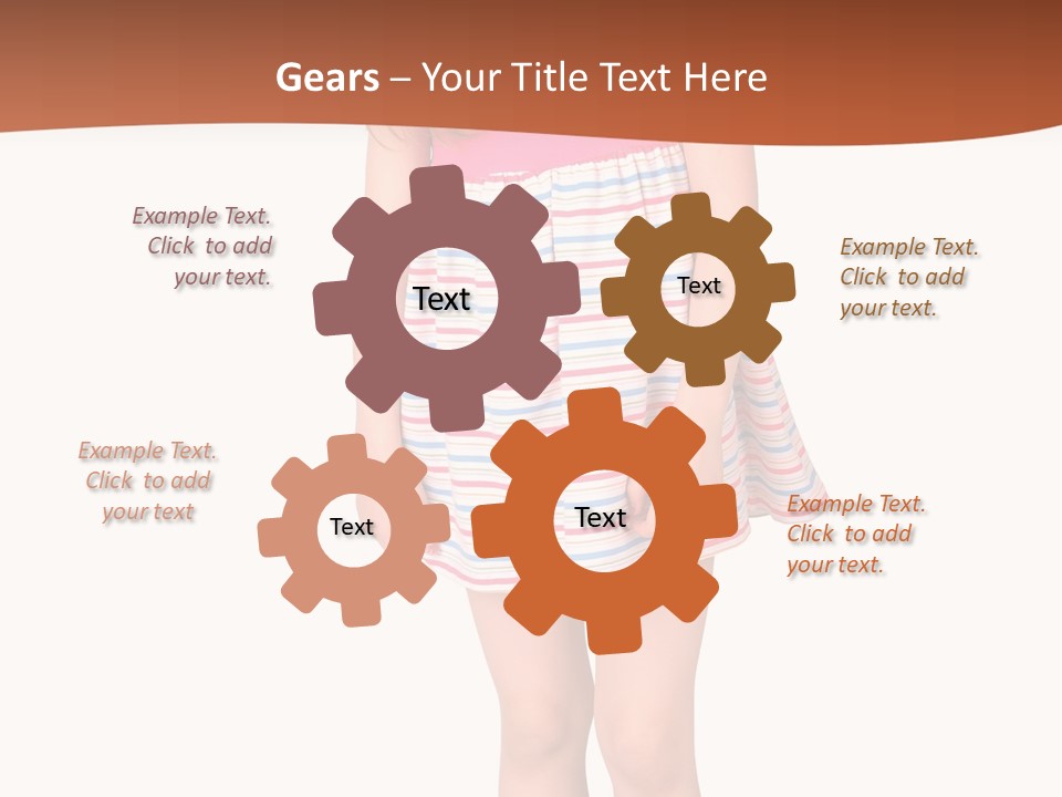 Portrait Red One PowerPoint Template