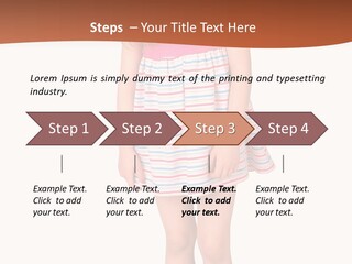 Portrait Red One PowerPoint Template