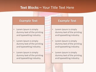 Portrait Red One PowerPoint Template