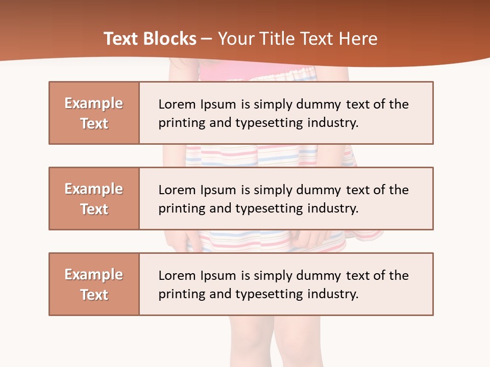 Portrait Red One PowerPoint Template