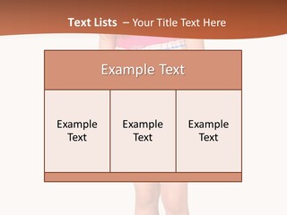 Portrait Red One PowerPoint Template
