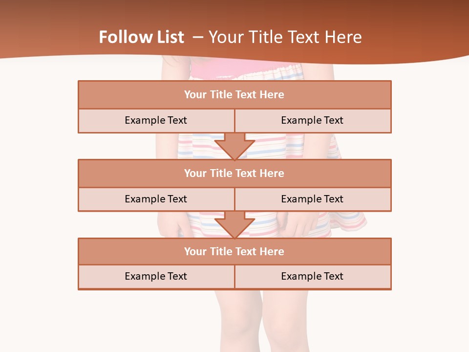 Portrait Red One PowerPoint Template