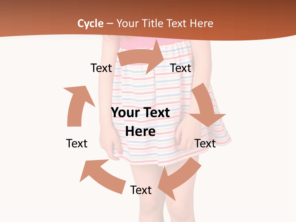 Portrait Red One PowerPoint Template