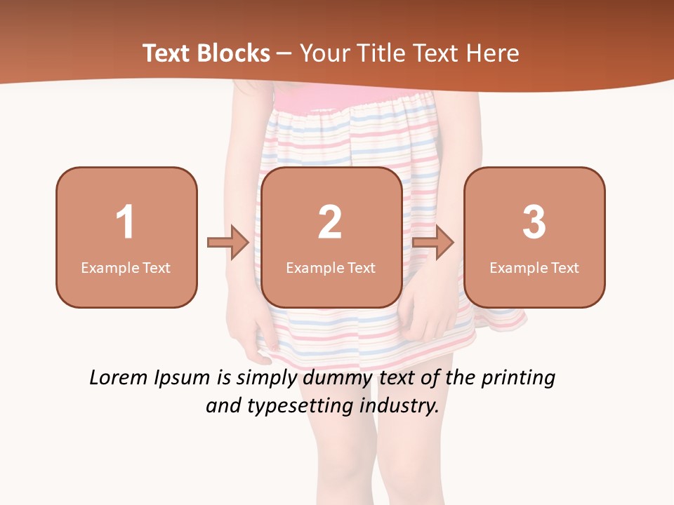 Portrait Red One PowerPoint Template