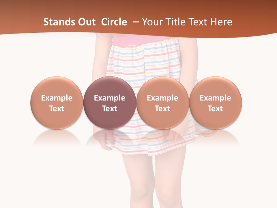 Portrait Red One PowerPoint Template