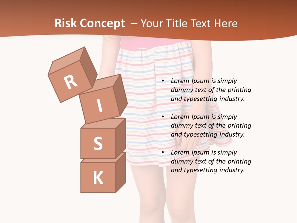 Portrait Red One PowerPoint Template