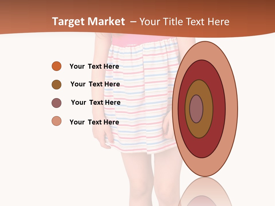 Portrait Red One PowerPoint Template