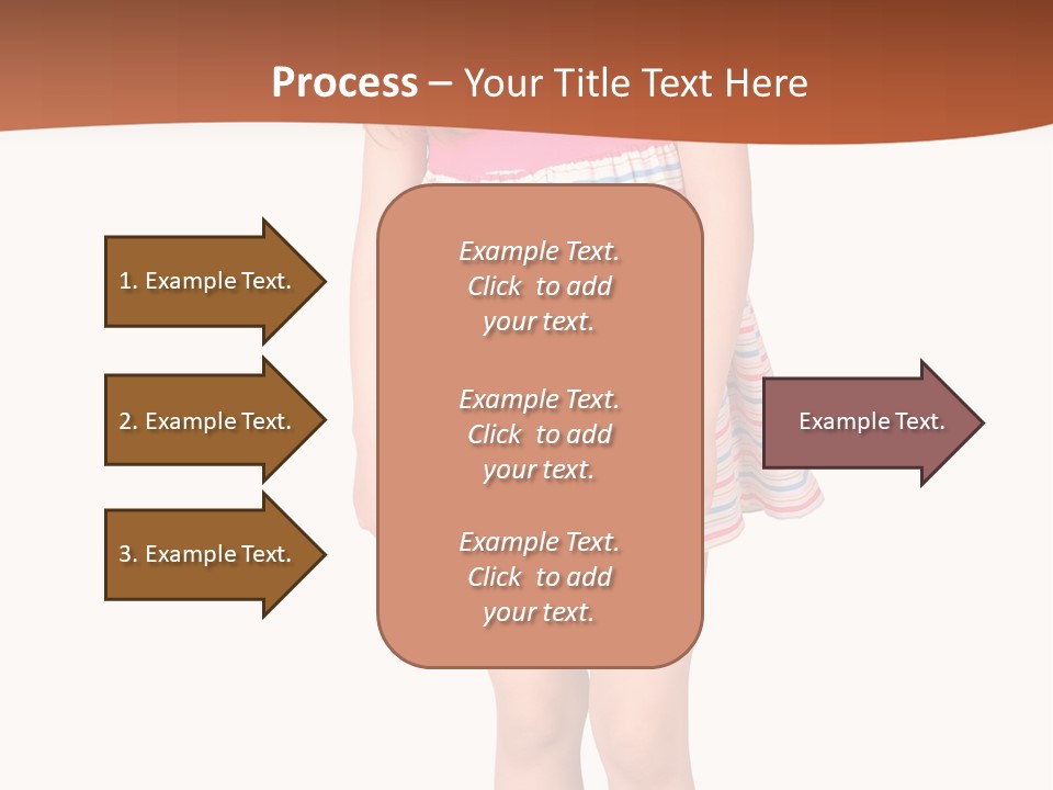 Portrait Red One PowerPoint Template