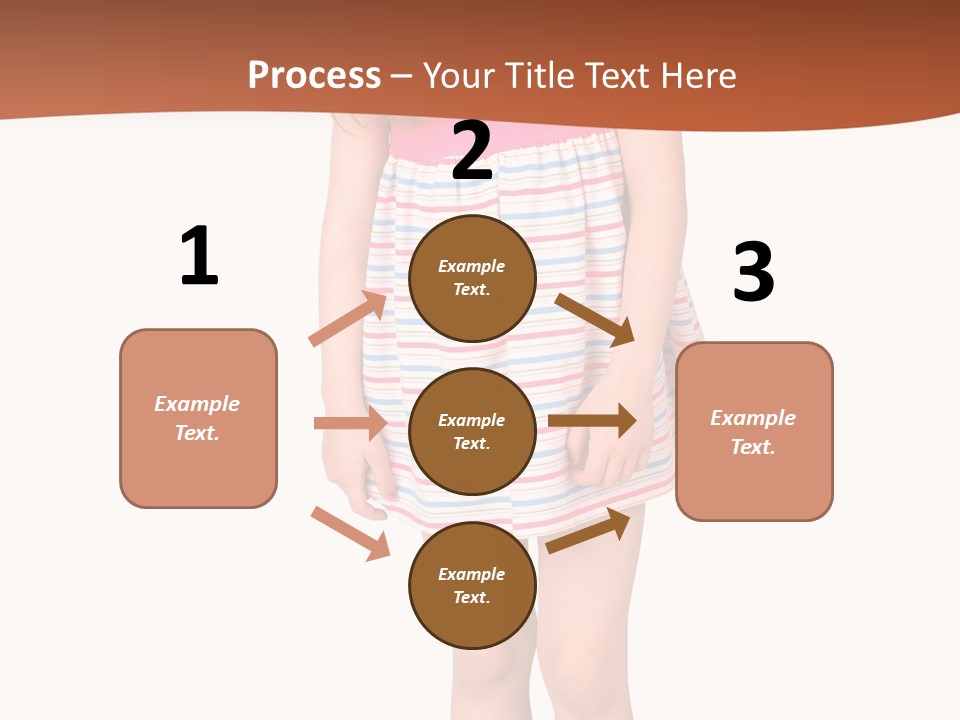 Portrait Red One PowerPoint Template