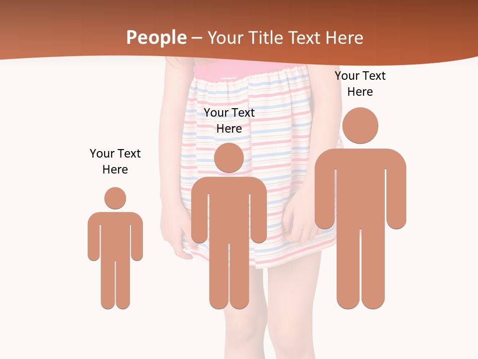 Portrait Red One PowerPoint Template