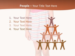 Portrait Red One PowerPoint Template