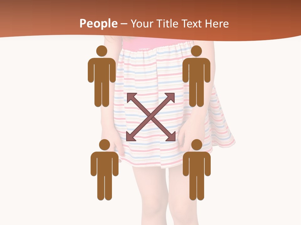 Portrait Red One PowerPoint Template