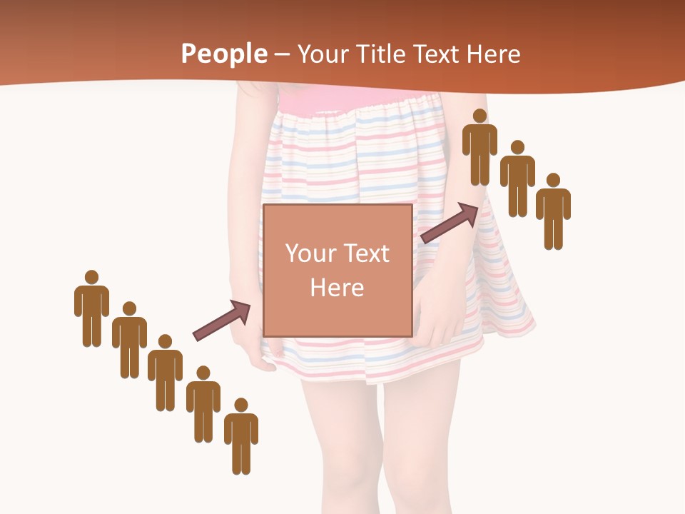 Portrait Red One PowerPoint Template