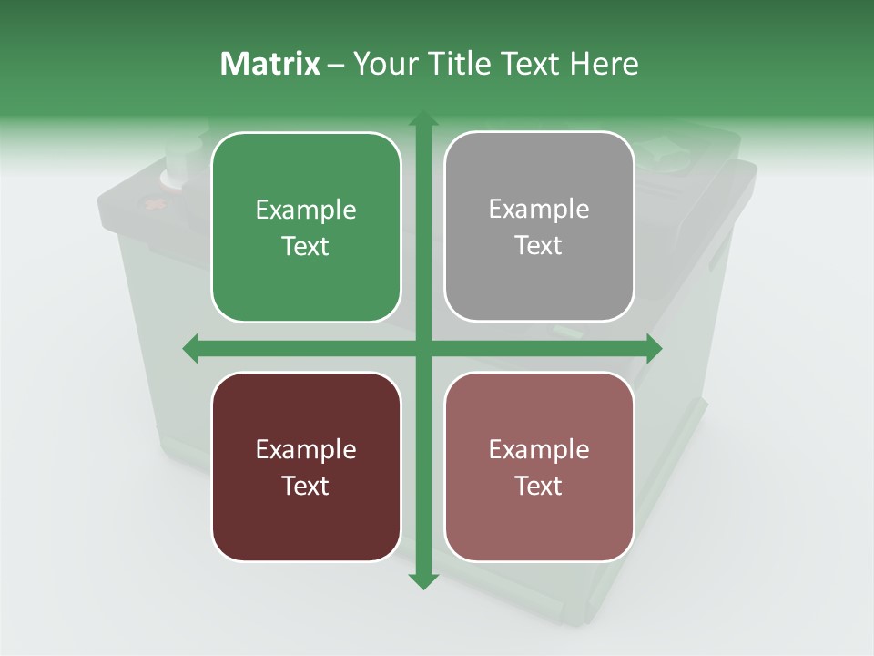 Isolated Electricity Only PowerPoint Template