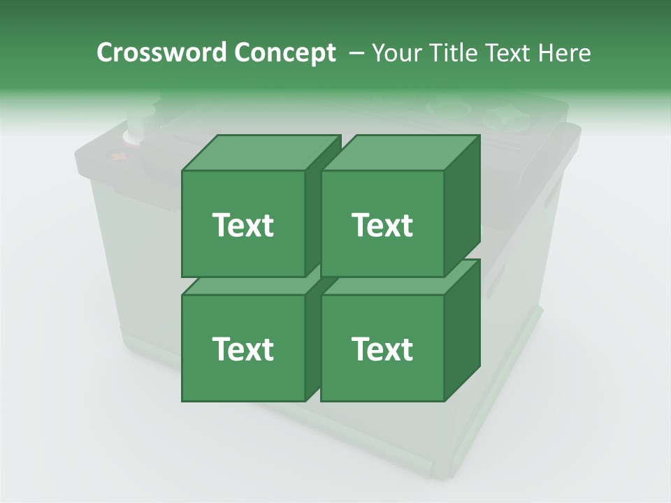 Isolated Electricity Only PowerPoint Template