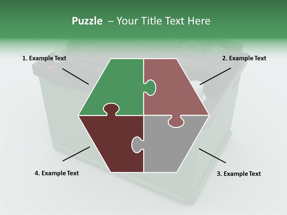 Isolated Electricity Only PowerPoint Template