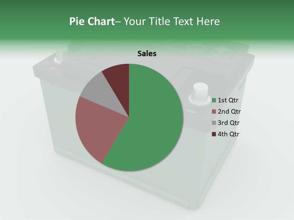 Isolated Electricity Only PowerPoint Template