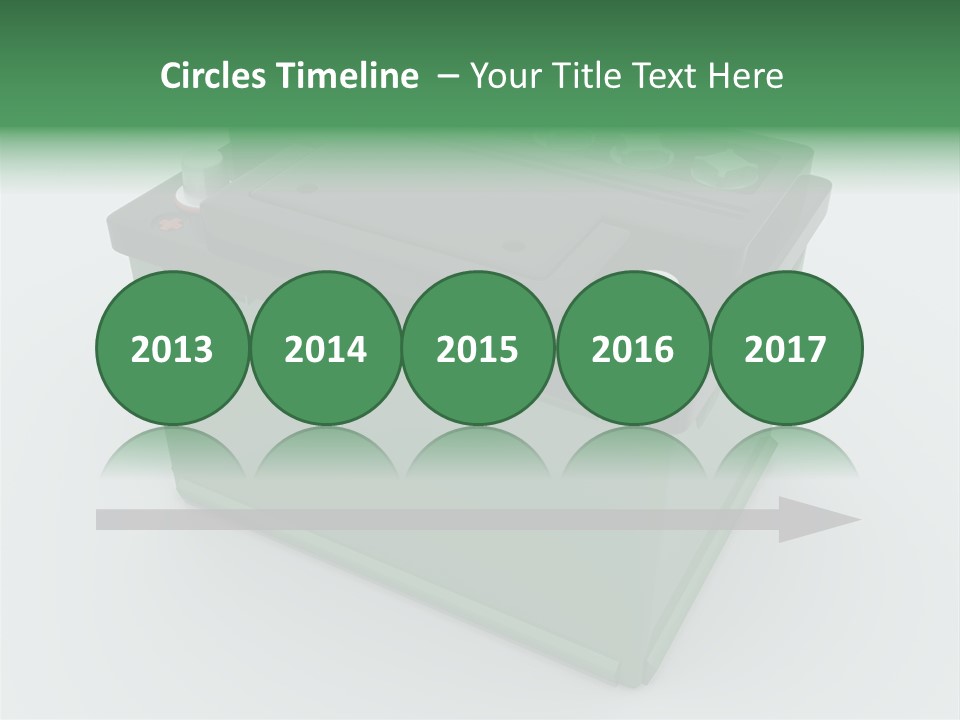 Isolated Electricity Only PowerPoint Template