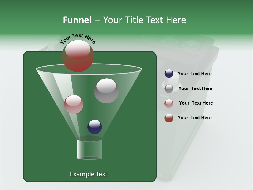 Isolated Electricity Only PowerPoint Template