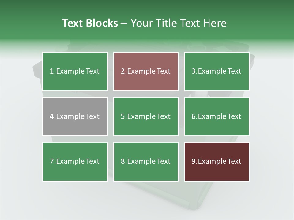 Isolated Electricity Only PowerPoint Template