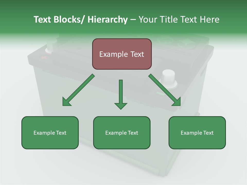 Isolated Electricity Only PowerPoint Template