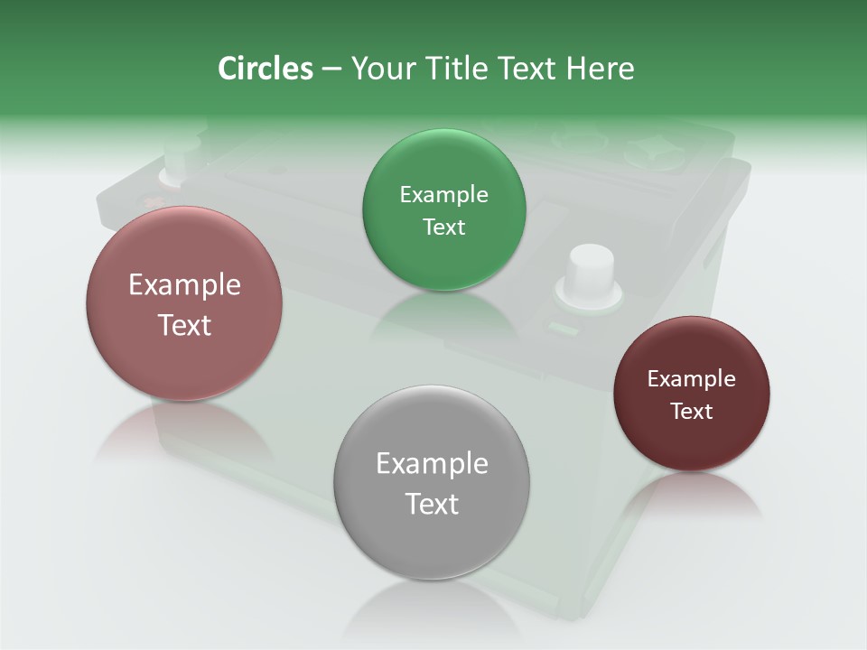 Isolated Electricity Only PowerPoint Template