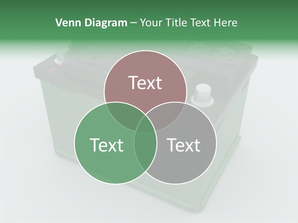 Isolated Electricity Only PowerPoint Template