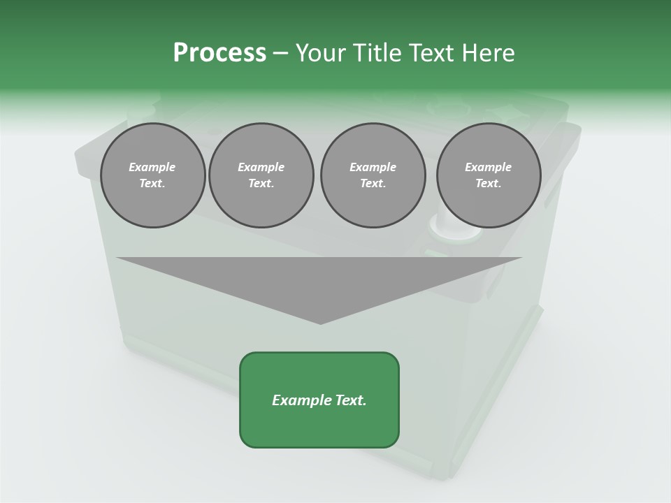 Isolated Electricity Only PowerPoint Template